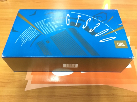 ขายเพาเวอร์แอมป์ขับซับ JBL รุ่น GTS300 2/1CHANNEL แท้