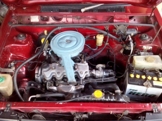 ขาย Nissan Sunny B11 ปี 90 เครื่อง 1300 คาร์บู เกียร์ธรรมดา 5 เกียร์ ไม่เคยติดแก๊ส แอร์เย็น ล้างตู้ใ