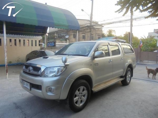 2011 TOYOTA HILUX VIGO, 3.0 G DBL CAB 4WD โฉม DOUBLE CAB สีบรอนซ์เงิน เกียร์ออโต้ ทะเบียน ญบ8051 กรุงเทพฯ