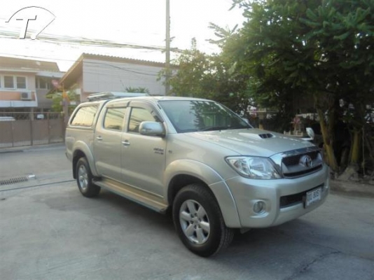 2011 TOYOTA HILUX VIGO, 3.0 G DBL CAB 4WD โฉม DOUBLE CAB สีบรอนซ์เงิน เกียร์ออโต้ ทะเบียน ญบ8051 กรุงเทพฯ