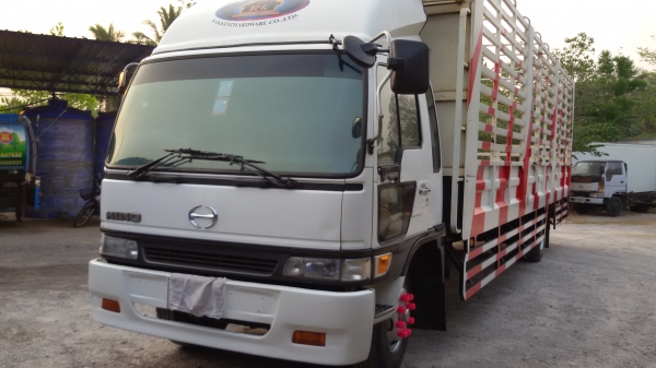 ขายรถ 6 ล้อใหญ่ HINO สิงไฮเทคเครื่อง. Jo8c เทอโบ. อินเตอ. กะบะ ยาว 9.5 เมตร ตัวยาวพิเศษ ยางเลเดียล 6 เส้น เต็มๆ แอร์ กระจกไฟฟ้า. สภาพสวยเดิม  เครื่องดี คัชชีสวย  ชอบยาวต้องคันนี้เลยครับ ไฟแนนได้600000พร้อมใช้งานเลยครับ