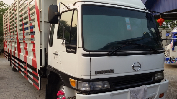 ขายรถ 6 ล้อใหญ่ HINO สิงไฮเทคเครื่อง. Jo8c เทอโบ. อินเตอ. กะบะ ยาว 9.5 เมตร ตัวยาวพิเศษ ยางเลเดียล 6 เส้น เต็มๆ แอร์ กระจกไฟฟ้า. สภาพสวยเดิม  เครื่องดี คัชชีสวย  ชอบยาวต้องคันนี้เลยครับ ไฟแนนได้600000พร้อมใช้งานเลยครับ