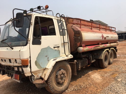 รถน้ำ อีซูซุ JCM เครื่อง 6BG1 เปลียนหัวร็อกกี้ เบรกทิฟฟี่ สภาพพร้อมใช้งานเอกสารพร้อมโอน