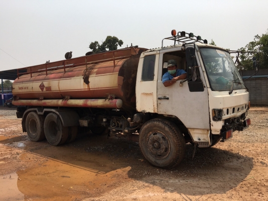 รถน้ำ อีซูซุ JCM เครื่อง 6BG1 เปลียนหัวร็อกกี้ เบรกทิฟฟี่ สภาพพร้อมใช้งานเอกสารพร้อมโอน