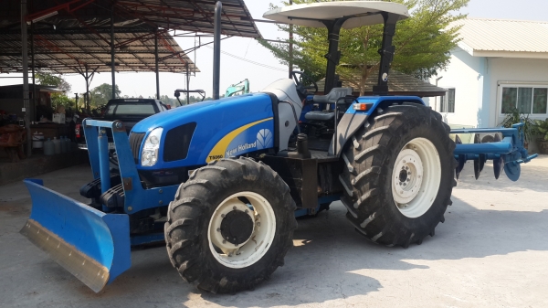 ** ราคา 1,050,000 ** NEW HOLLAND รุ่น T5060 ใบดัน+ผาน7 106 แรงม้า รถเดิมทั้งคัน สีเดิม เครื่องเดิม ไม่เคยทำ รถ 2,000 ชม. ** ราคา 1,050,000 ** NEW HOLLAND รุ่น T5060 ใบดัน+ผาน7 106 แรงม้า รถเดิมทั้งคัน สีเดิม เครื่องเดิม ไม่เคยทำ รถ 2,000 ชม.