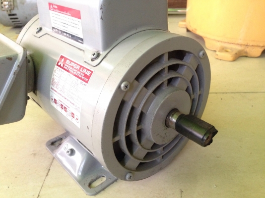 ขายมอเตอร์ mitsubishi 1HP. 220V SCL-KR ไฟบ้าน สภาพสวยเดิมๆ วิ่งนิ่ม พร้อมใช้งาน