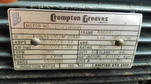 เกียร์ทดแนวคว่ำ Sun long มอเตอร์ 1 HP 380V ทด 1:20 สภาพสวยวิ่งเงียบพร้อมใช้ เกียร์ทดแนวคว่ำ Sun long มอเตอร์ 1 HP 380V ทด 1:20 สภาพสวยวิ่งเงียบพร้อมใช้