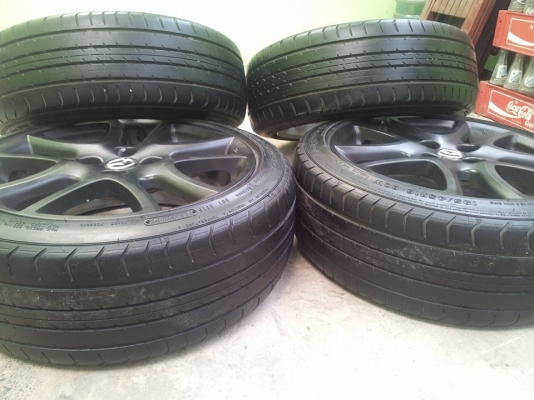 ขายล้อเดิมติดรถ MAZDA 2 พร้อมยาง DUNLOP 195 45 16 ปี 12