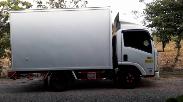 ขายตู้แห้งใหม่ ลดครึ่งราคาใส่ รถ 4ล้อ  ISUZU Elf  สภาพใหม่