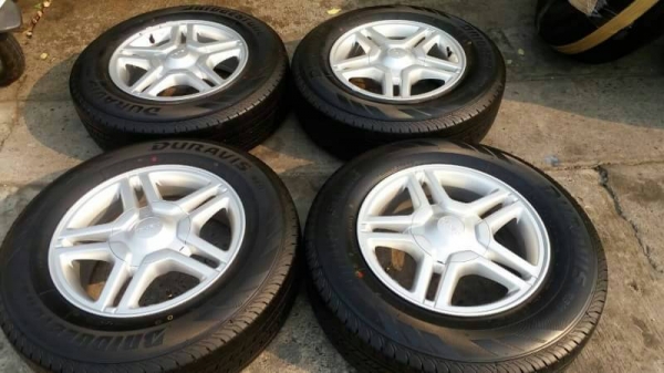 ล้อ isuzu blue power 1.9 ddi พร้อมยาง 215 70 16 ชุดล่ะ 16500