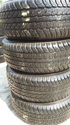 ล้อ toyota revo ขอบ 17 พร้อมยาง 265 65 17 ปี 15 yokohama ชุดล่ะ 17500