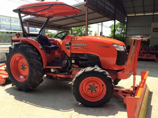 ขายรถไถ Kubota L4708(4WD) พร้อมใบมีดและผานพรวนLCS (ใหม่)24x6 รถไร่ สวยๆ พร้อมใช้งาน