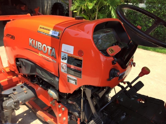 ขายรถไถ Kubota L4708(4WD) พร้อมใบมีดและผานพรวนLCS (ใหม่)24x6 รถไร่ สวยๆ พร้อมใช้งาน