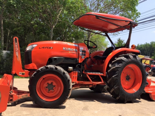ขายรถไถ Kubota L4708(4WD) พร้อมใบมีดและผานพรวนLCS (ใหม่)24x6 รถไร่ สวยๆ พร้อมใช้งาน