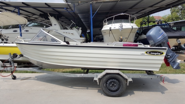 ขาย เรืออลูสภาพเอี่ยมๆ ซื้อมาลงน้ำ 3 รอบ