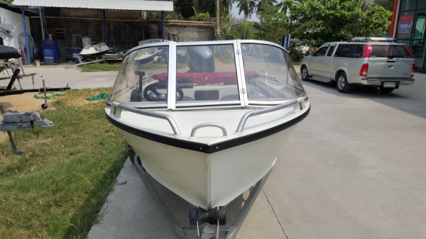 ขาย เรืออลูสภาพเอี่ยมๆ ซื้อมาลงน้ำ 3 รอบ