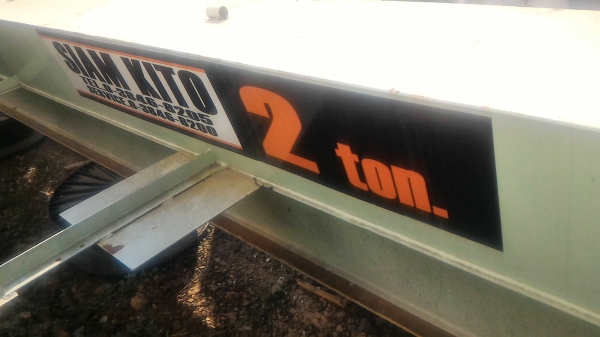 เครน เหนือศีรษะ แบบคานเดี่ยว  KITO จากญี่ปุ่น ยาวประมาณ 15 - 20 ม.ขนาด 2 ต้น