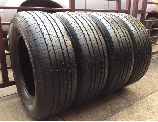 ยาง Firestone 265 65 17 สิ้นปี14 เนื้อนิ่ม ดอกเต็ม ไม่มีปะ ราคาไม่แพง