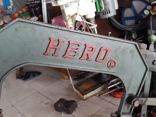 แท่นเลื่อย HERO พร้อมใช้งาน มอเตอร์มิตซู 220 V.  7,500