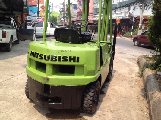 ฟอร์คลิฟต์ MITSUBISHI 2.5 TON เครื่องดีเซล เสา 4 เมตร
