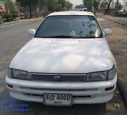 โตโยต้า สามห่วง ปี 39 เครื่อง 1600 หัวฉีด น้ำมัน+LPG ประหยัดมากราคาสุดคุ้ม