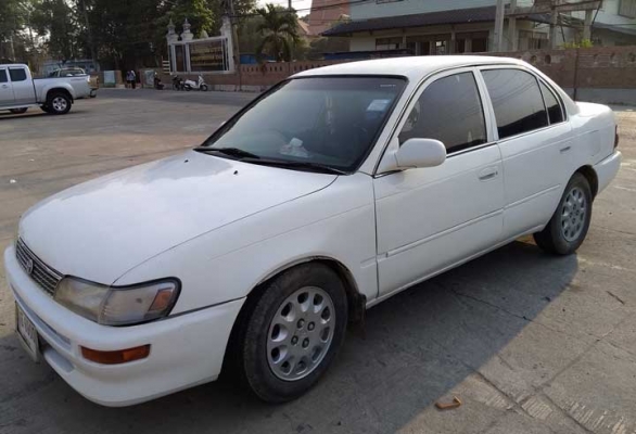 โตโยต้า สามห่วง ปี 39 เครื่อง 1600 หัวฉีด น้ำมัน+LPG ประหยัดมากราคาสุดคุ้ม