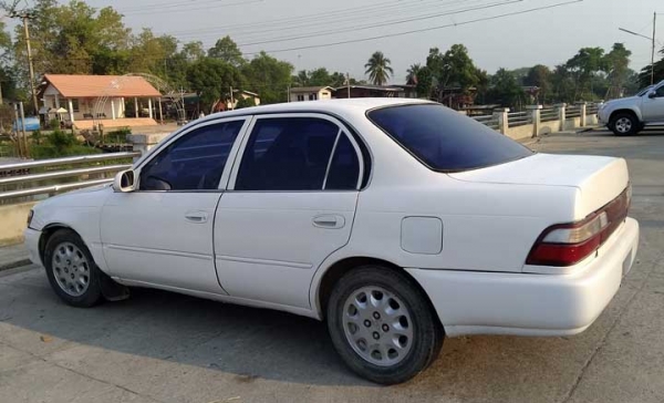 โตโยต้า สามห่วง ปี 39 เครื่อง 1600 หัวฉีด น้ำมัน+LPG ประหยัดมากราคาสุดคุ้ม