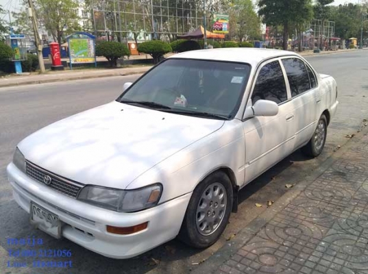 โตโยต้า สามห่วง ปี 39 เครื่อง 1600 หัวฉีด น้ำมัน+LPG ประหยัดมากราคาสุดคุ้ม