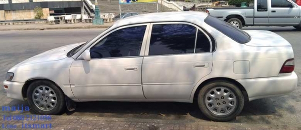 โตโยต้า สามห่วง ปี 39 เครื่อง 1600 หัวฉีด น้ำมัน+LPG ประหยัดมากราคาสุดคุ้ม