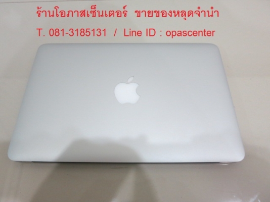 ลดราคา-โน้ตบุ๊ค MacBook Air 11นิ้ว mid2012 Core i5 1.7GHz Ram4G HDD128GB ที่ชาร์ท
