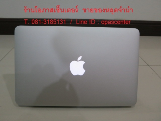 ลดราคา-โน้ตบุ๊ค MacBook Air 11นิ้ว mid2012 Core i5 1.7GHz Ram4G HDD128GB ที่ชาร์ท