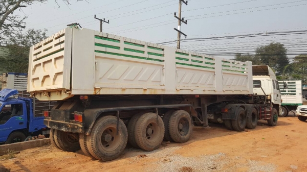 ขาย 10 ล้อหัวลาก ISUZU เครื่อง 360 แรงม้า พร้อมหางเซมิดั้ม 3 เพลา ยาว 9 เมตร เอกสารเล่มทะเบียนพร้อมโอน ขาย 10 ล้อหัวลาก ISUZU เครื่อง 360 แรงม้า พร้อมหางเซมิดั้ม 3 เพลา ยาว 9 เมตร เอกสารเล่มทะเบียนพร้อมโอน