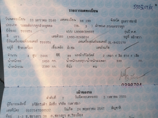 รถไมตี้แคบ ปี 40 เครื่องดีมาก สีสวยมาก ชุดโอนพร้อม