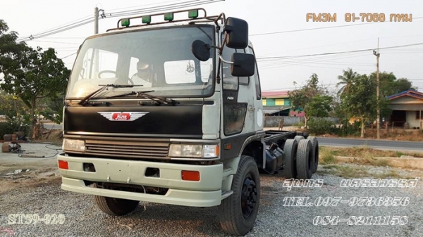 ขายด่วน รถบรรทุก 10 ล้อ HINO FM3M  240 แรง /2 เพลา หัวคัซซี สภาพสวยเดิม พร้อมใช้งาน