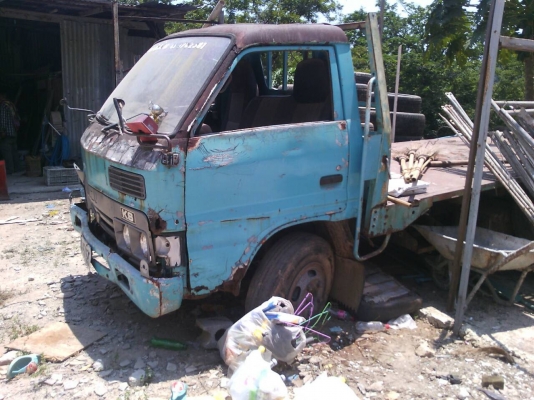 6ล้อKS 85แรง..กระบะเปิดข้าง รถดิมๆ เล่มพร้อม