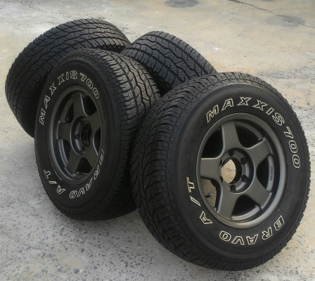 ขาย ยาง A/T 265/70/16 พร้อมล้อลายBreadley16x8ออฟ0 ขาย ยาง A/T 265/70/16 พร้อมล้อลายBreadley16x8ออฟ0