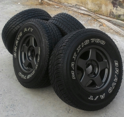 ขาย ยาง A/T 265/70/16 พร้อมล้อลายBreadley16x8ออฟ0 ขาย ยาง A/T 265/70/16 พร้อมล้อลายBreadley16x8ออฟ0