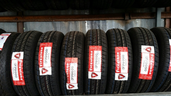 ยางใหม่ 195R14 Firestone