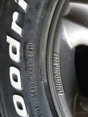 Max + BF All USA. 265/70/16 ปี11 สวยๆ 1ชุด