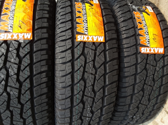 ยางใหม่ maxxis 265 70 16 ปี 16 เส้นล่ะ 3300