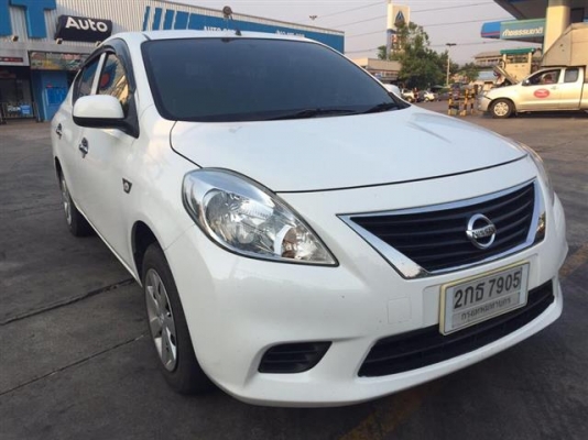 Nissan Almera 1.2 E Sedan สีขาว ปี2013 Nissan Almera 1.2 E Sedan สีขาว ปี2013