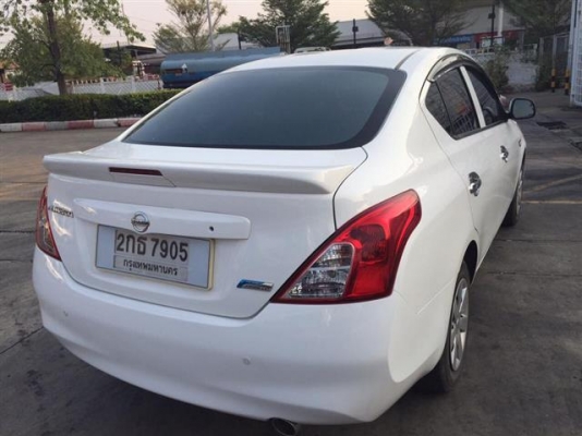 Nissan Almera 1.2 E Sedan สีขาว ปี2013 Nissan Almera 1.2 E Sedan สีขาว ปี2013