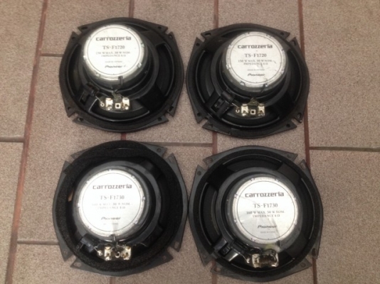 ลำโพง6นิ้ว2ทาง PIONEER เก่าญี่ปุ่นเเท้สภาพสวยคู่ละ ลำโพง6นิ้ว2ทาง PIONEER เก่าญี่ปุ่นเเท้สภาพสวยคู่ละ