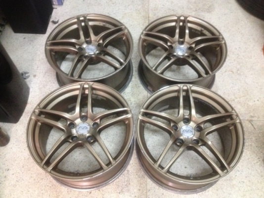 ล้อเเท้ ADVAN MODEL 5 17กว้าง8นิ้วอ๊อฟ30ทั้ง4วง5รู114ล้อเบาๆเก่าญี่ปุ่นสีเดิมๆ