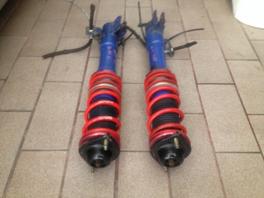 โช้คปรับเกลียว RS R NISSAN CUBE เก่าญี่ปุ่นเเท้สภาพตามรูป