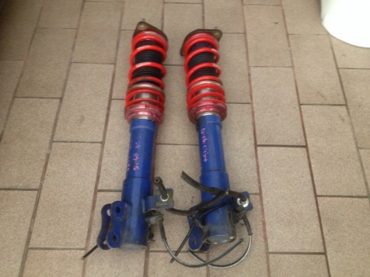 โช้คปรับเกลียว RS R NISSAN CUBE เก่าญี่ปุ่นเเท้สภาพตามรูป