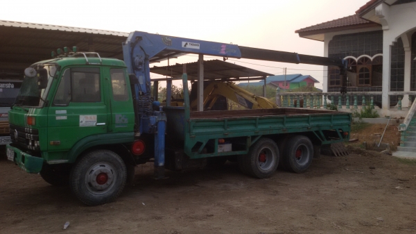 ขาย 10ล้อ2เพลาติดเครน TADANO ซูเปอร์ Z ท้องV 5ตัน 3ปอก 2 ชัก