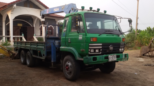 ขาย 10ล้อ2เพลาติดเครน TADANO ซูเปอร์ Z ท้องV 5ตัน 3ปอก 2 ชัก