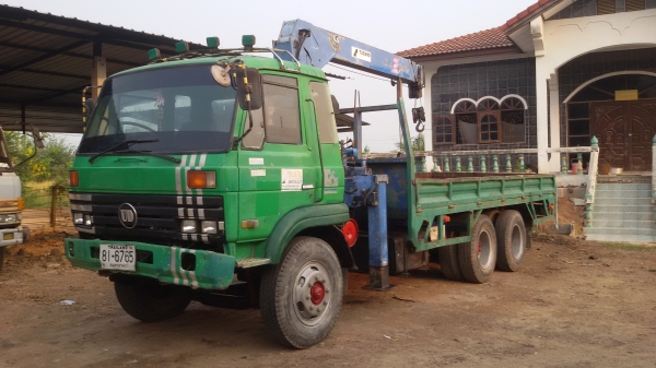 ขาย 10ล้อ2เพลาติดเครน TADANO ซูเปอร์ Z ท้องV 5ตัน 3ปอก 2 ชัก