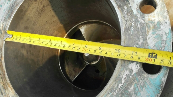 หัวปั้มน้ำสแตนเลส เข้า 10"- 8" ใช้กับมอเตอร์ 75 HP. สภาพสวยสดใหม่วิ่งเงียบพร้อมใช้งาน หัวปั้มน้ำสแตนเลส เข้า 10"- 8" ใช้กับมอเตอร์ 75 HP. สภาพสวยสดใหม่วิ่งเงียบพร้อมใช้งาน